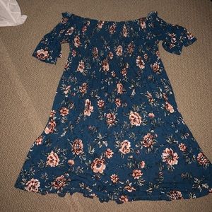 Floral beach dress